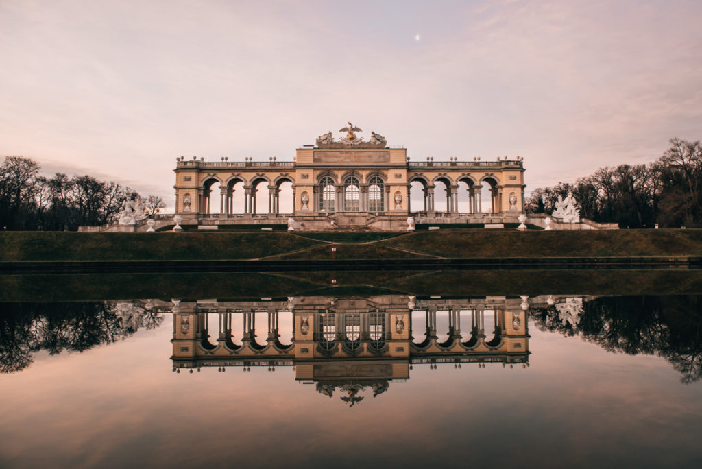 Sunset Gloriette Vienna