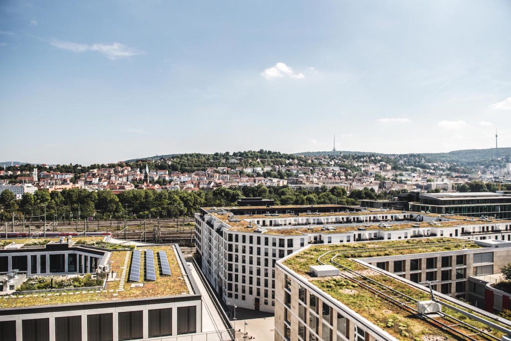 Ausblick Stadtbibliothek Stuttgart