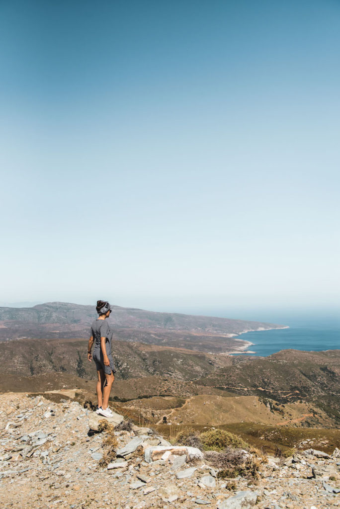 Views Andros Greece