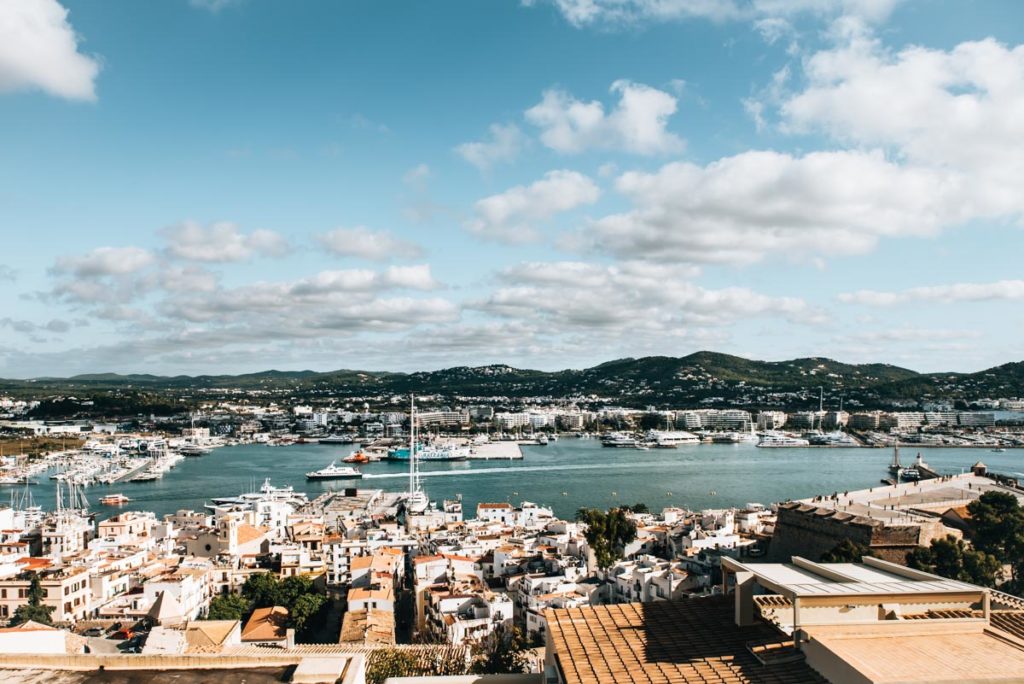 Ibiza Stadt Ausblick