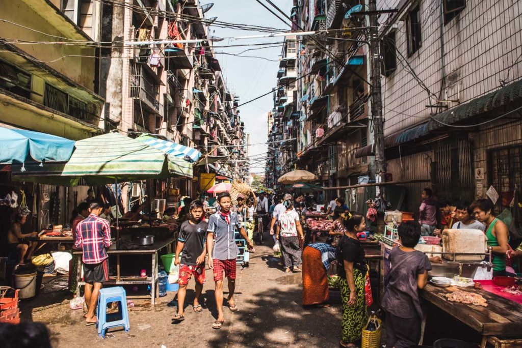 Markt Yangon