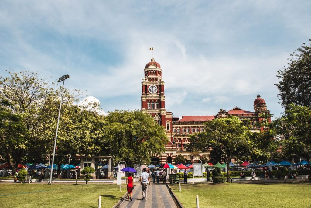 Yangon Innenstadt