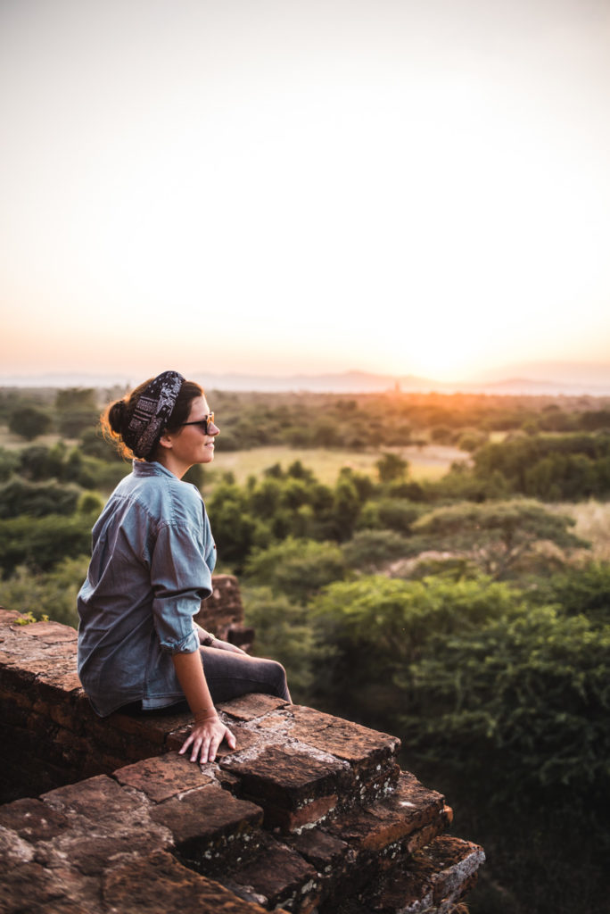 Sonnenuntergang Bagan Pagode Tipps