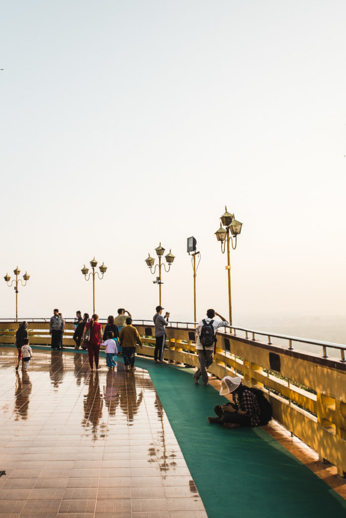 Mandalay Hill Sonnenuntergang