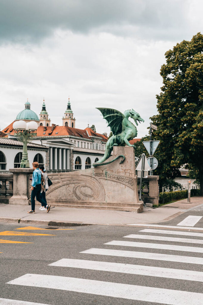 Ljubljana Drachenbrücke