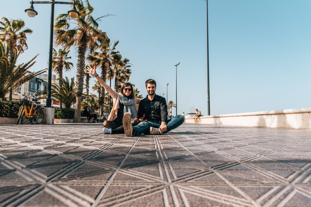 Strandpromenade Valencia