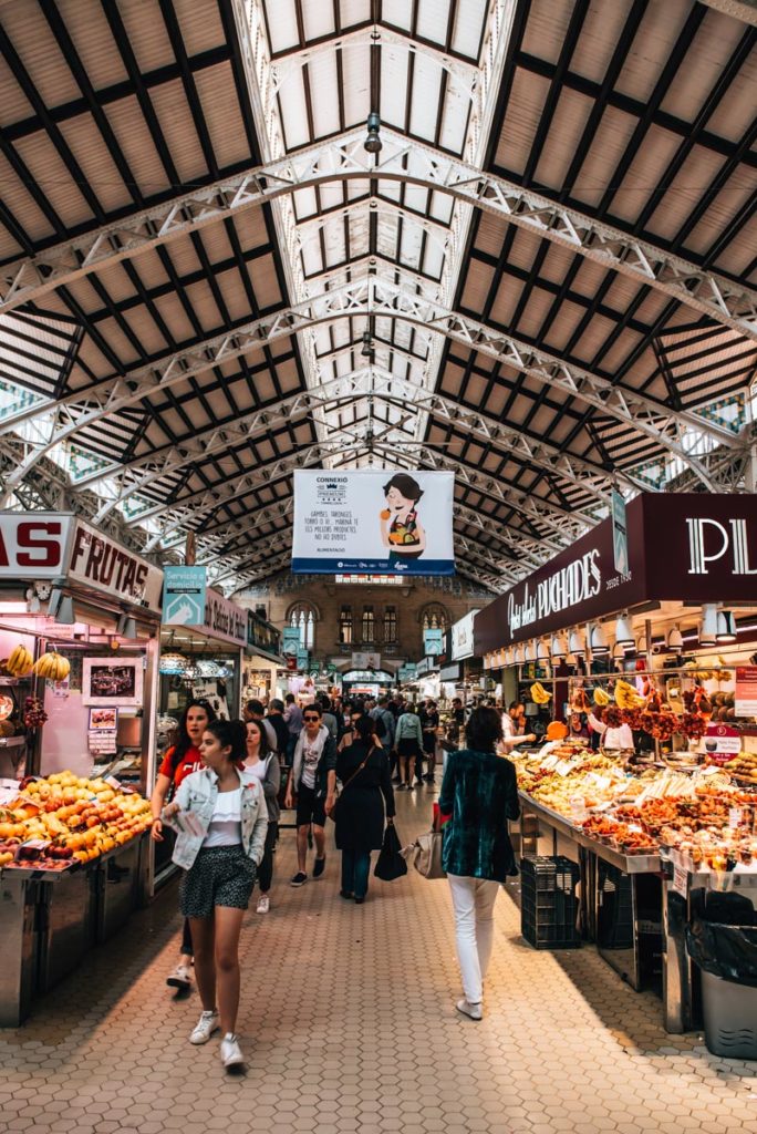 Valencia traditioneller Markt
