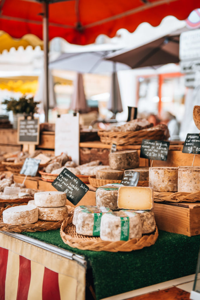 Isle sur la Sorgue Wochenmarkt