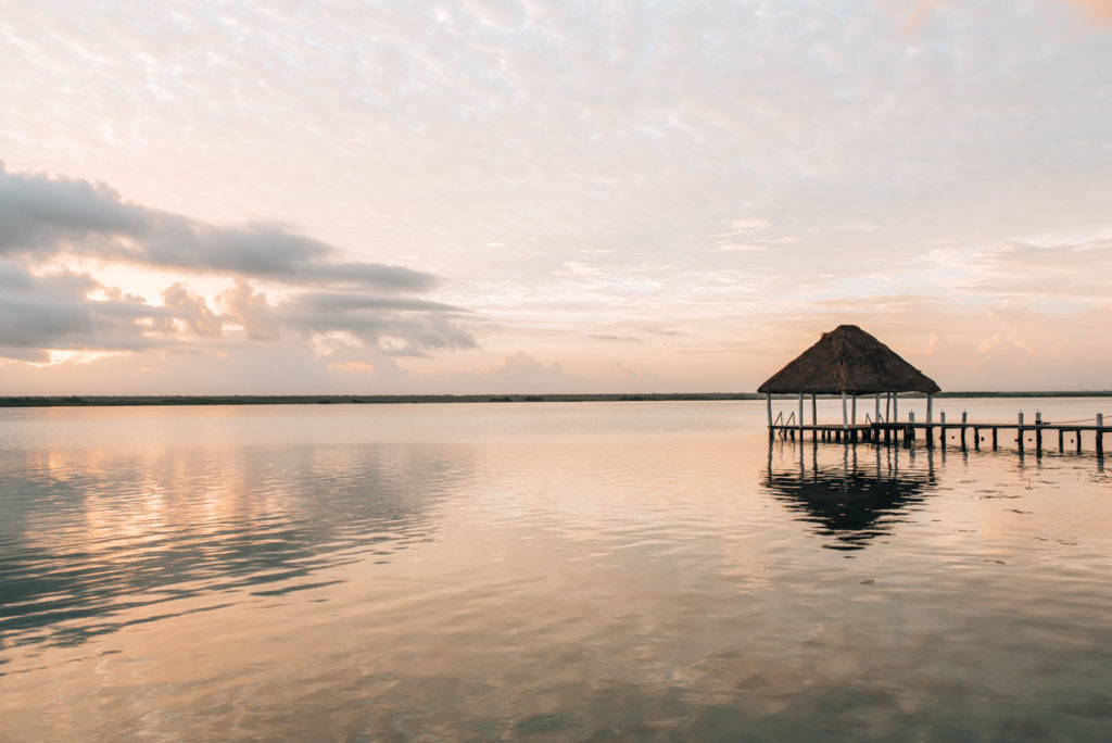 Bacalar Sonnenaufgang