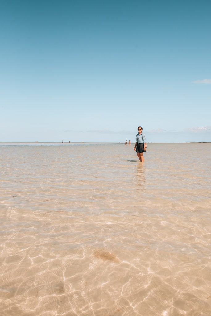 Holbox Schwimmen