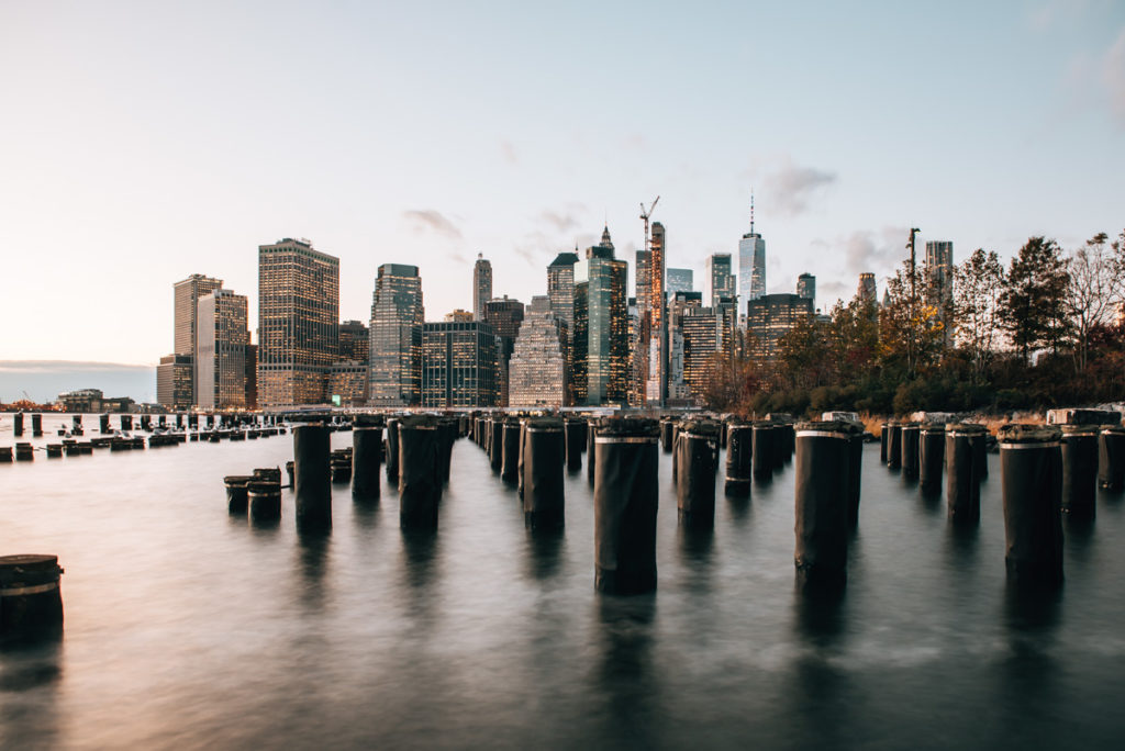 New York Skyline Langzeitbelichtung