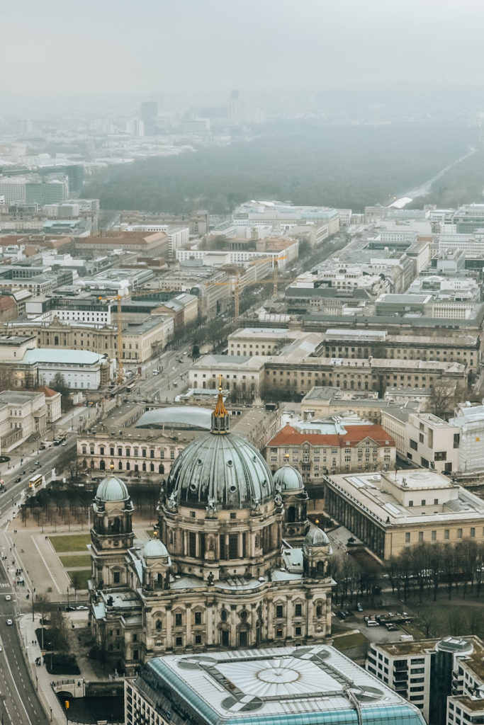 Fernsehturm Berlin Ausblick