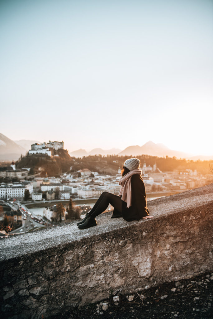 Salzburg Sonnenuntergang