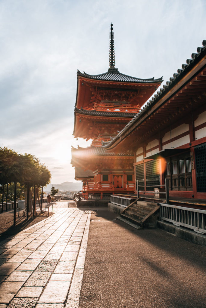 Kyoto Reiseroute