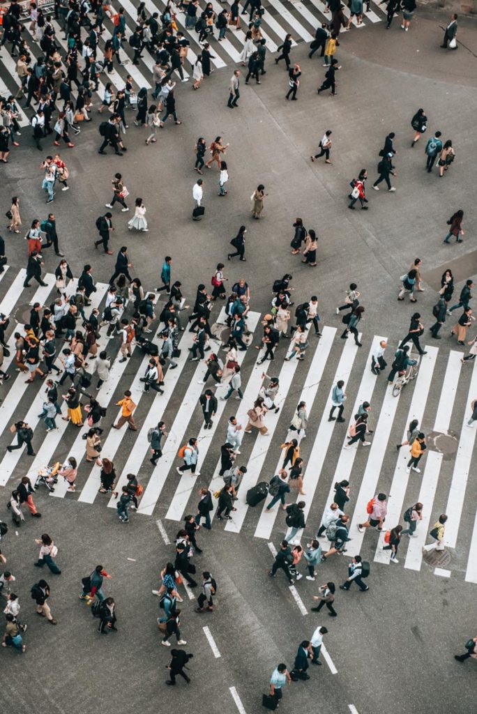 Tokio Shibuya Crossing