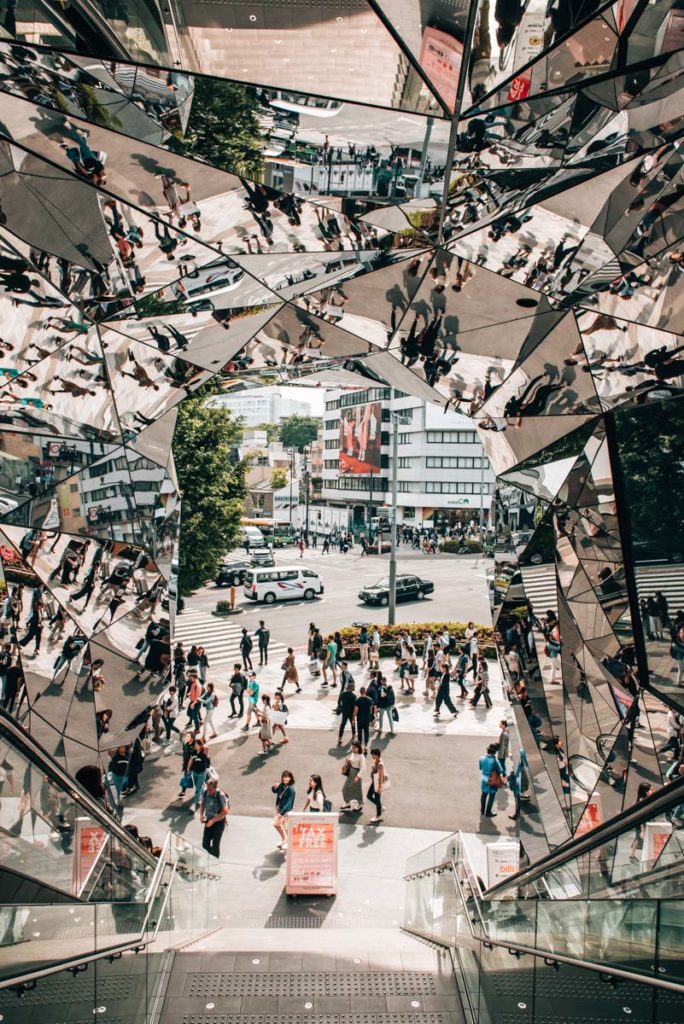 Tokyo Plaza Mirror