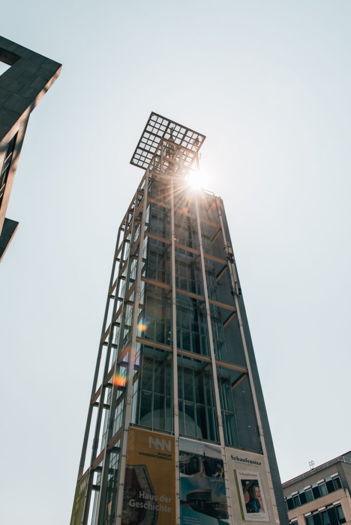 Klangturm St. Pölten Ausblick