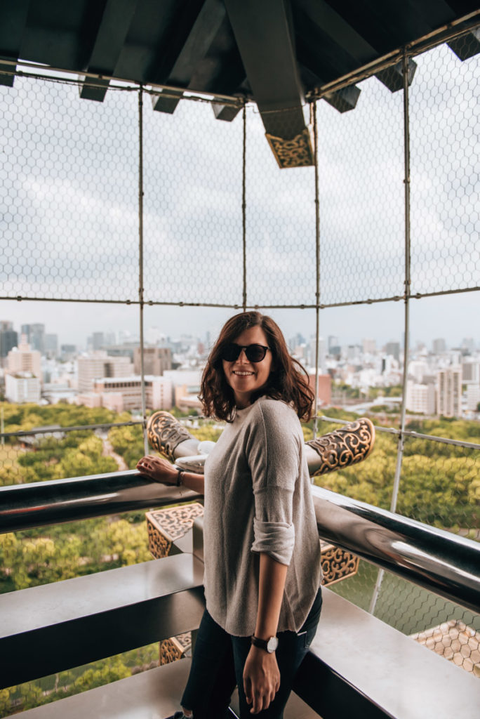 Osaka Castle Ausblick
