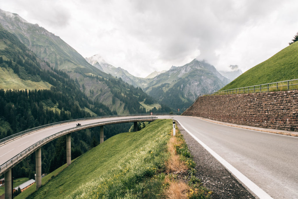 Bregenzerwald Schröcken Straße