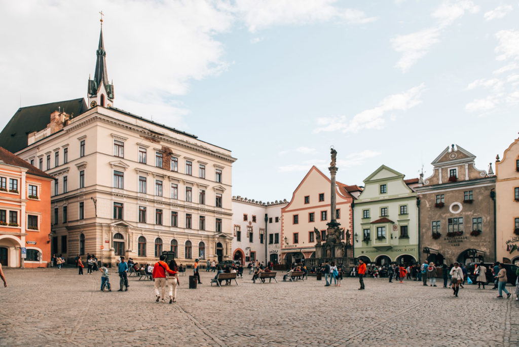 Cesky Krumlov Old Town