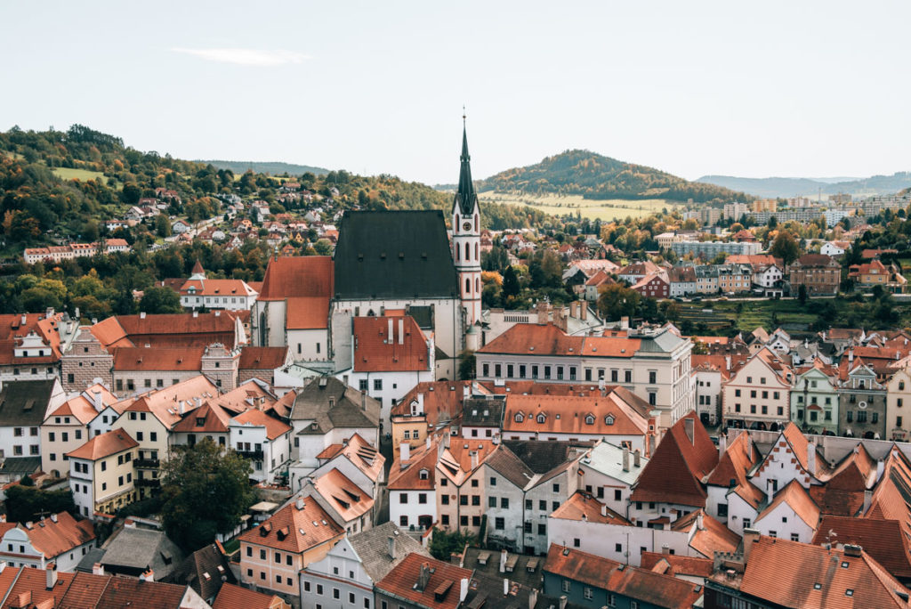 Cesky Krumlov Aussicht