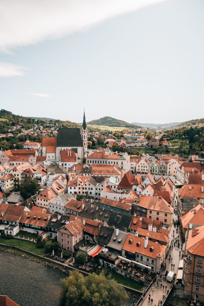 Cesky Krumlov Castle Tower