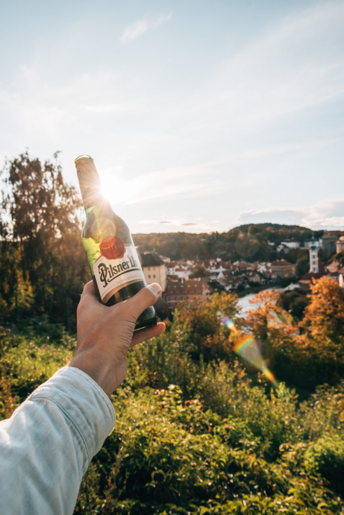 Cesky Krumlov Sunset Viewpoint