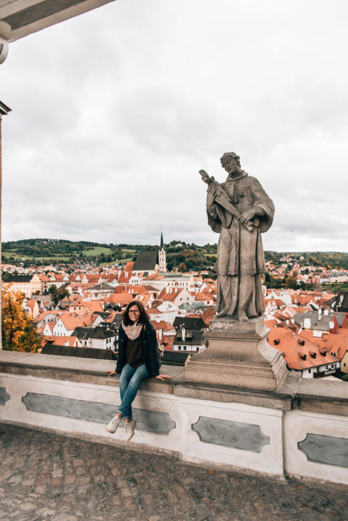 Cesky Krumlov Cloak Bridge