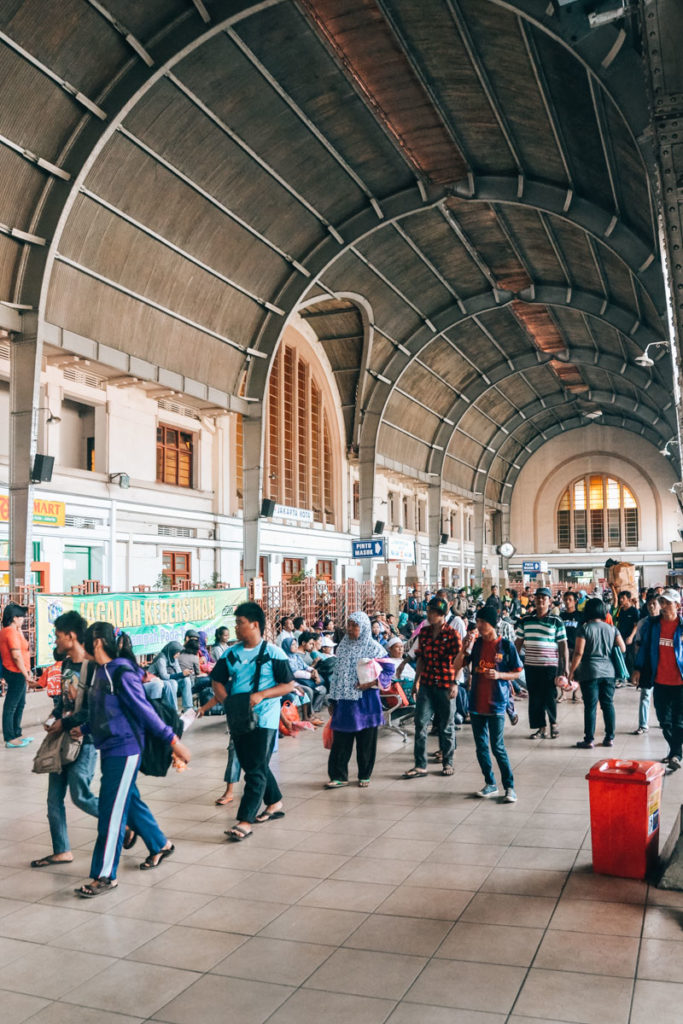 Jakarta Bahnhof