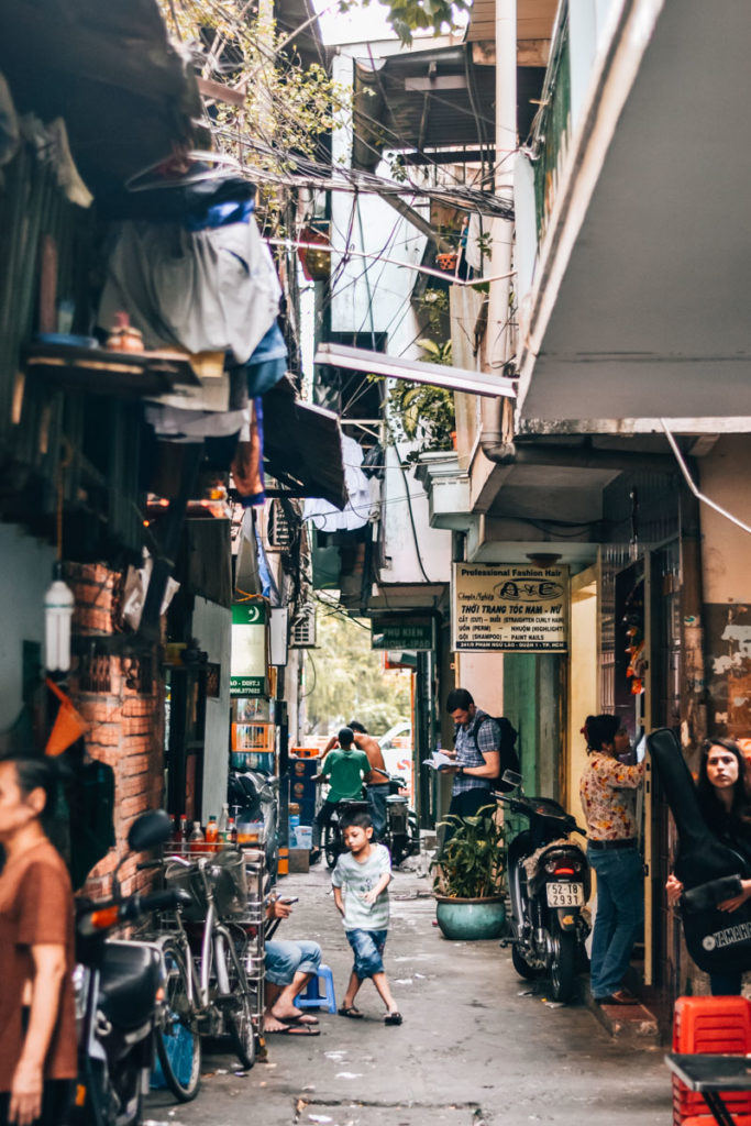 Saigon Vietnam Route