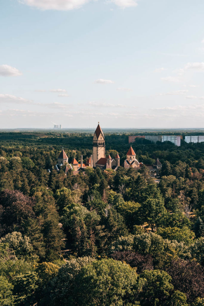 Völkerschlachtdenkmal Ausblick