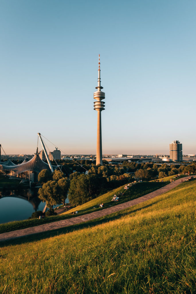 Olympiaturm München Ausblick