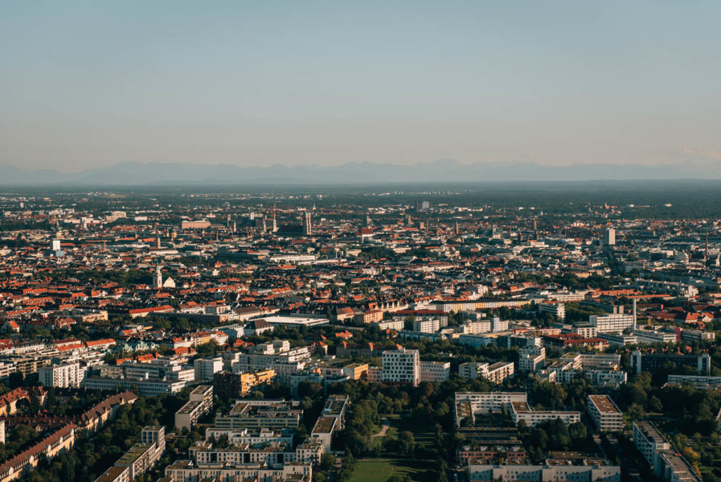 Olympiaturm München Aussicht