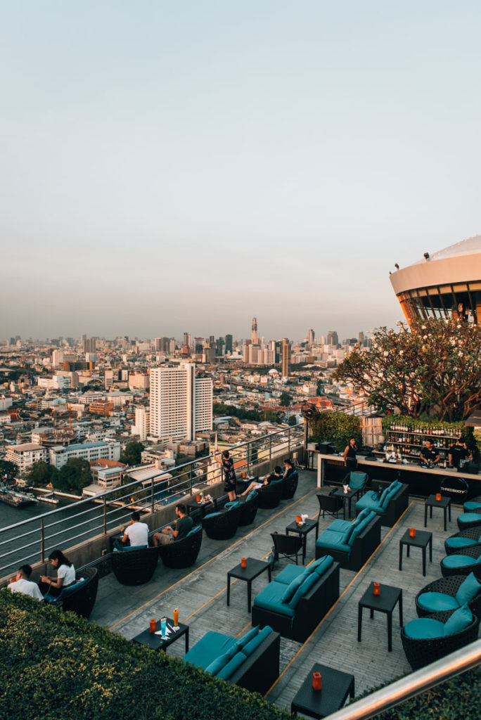Rooftop bar Hilton Bangkok