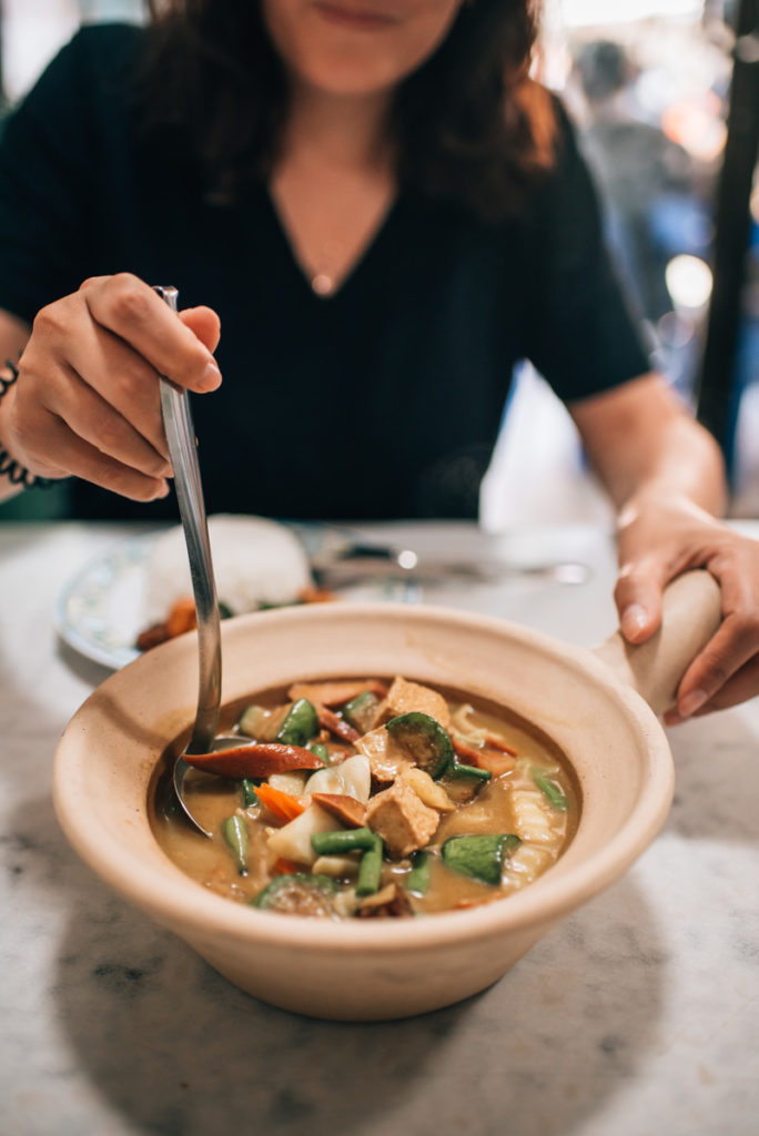 Vegetarisches Restaurant Bangkok