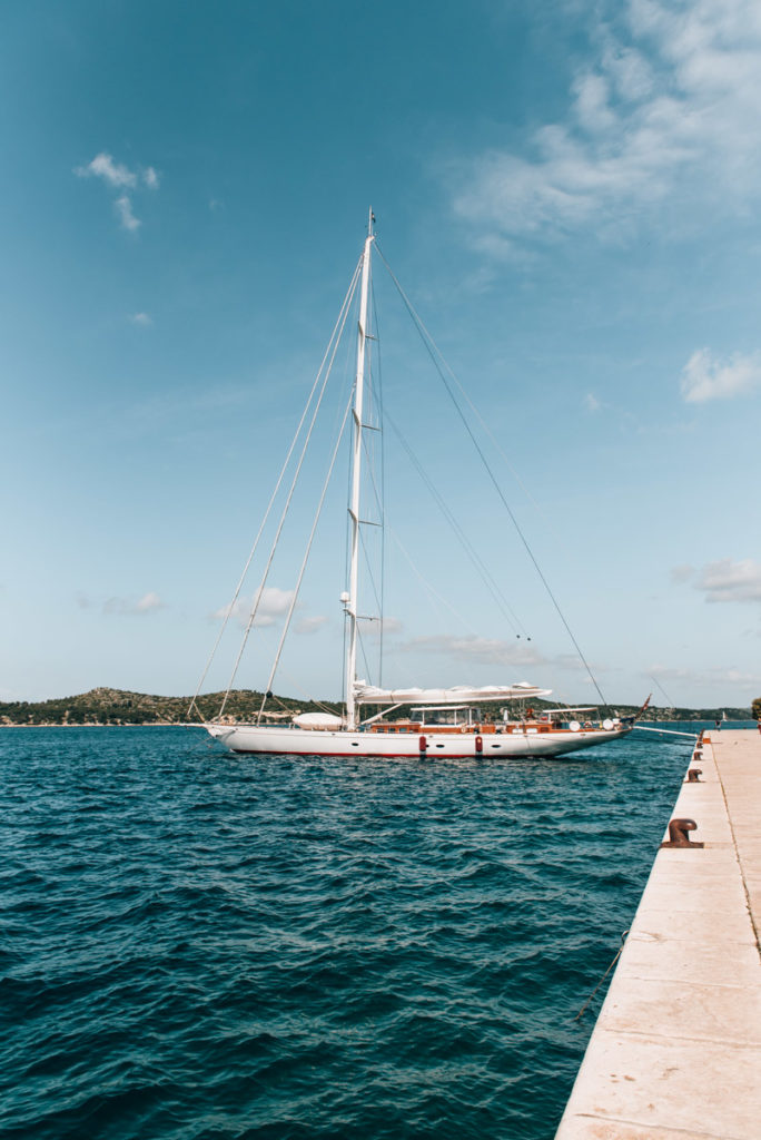 Sibenik Segelschiff