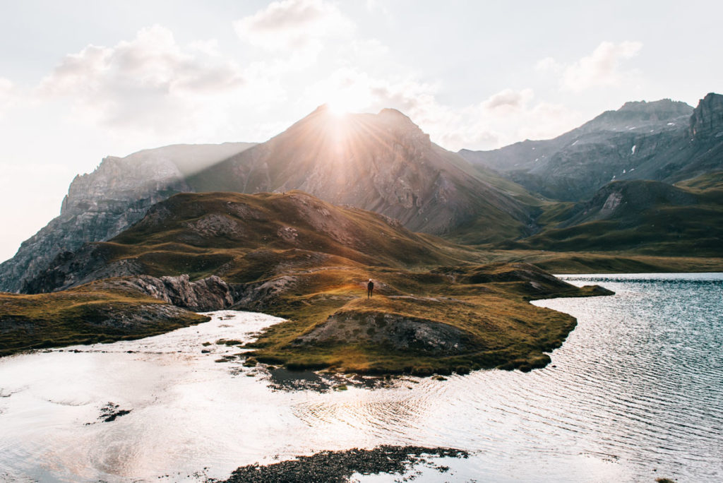 Lai da Rims Sonnenaufgang