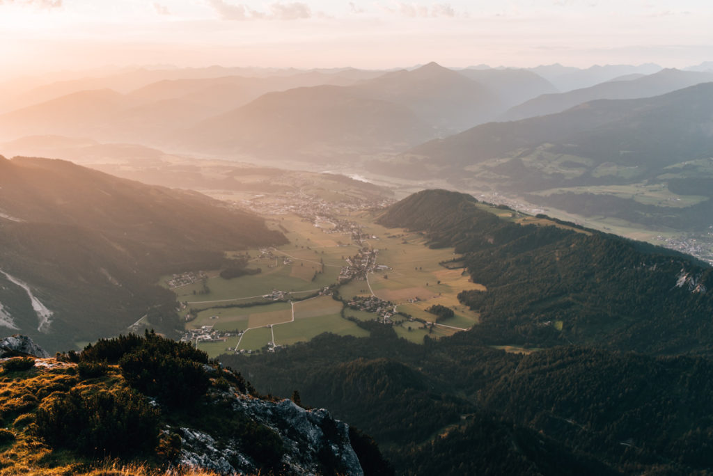Stoderzinken Wanderung Sonnenaufgang