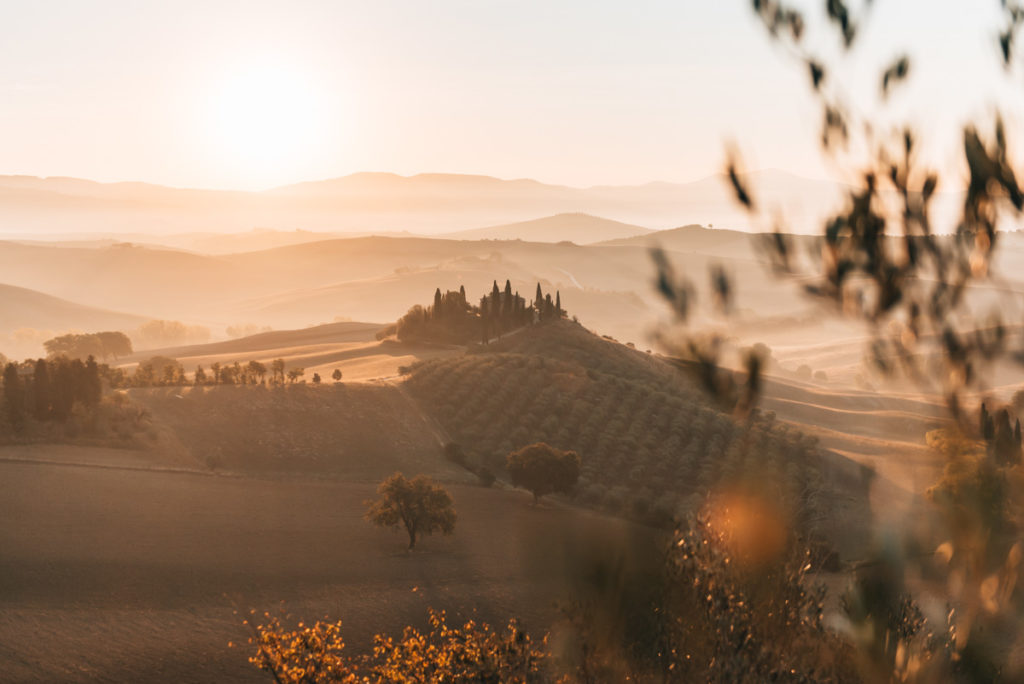 Podere Belvedere Sonnenaufgang