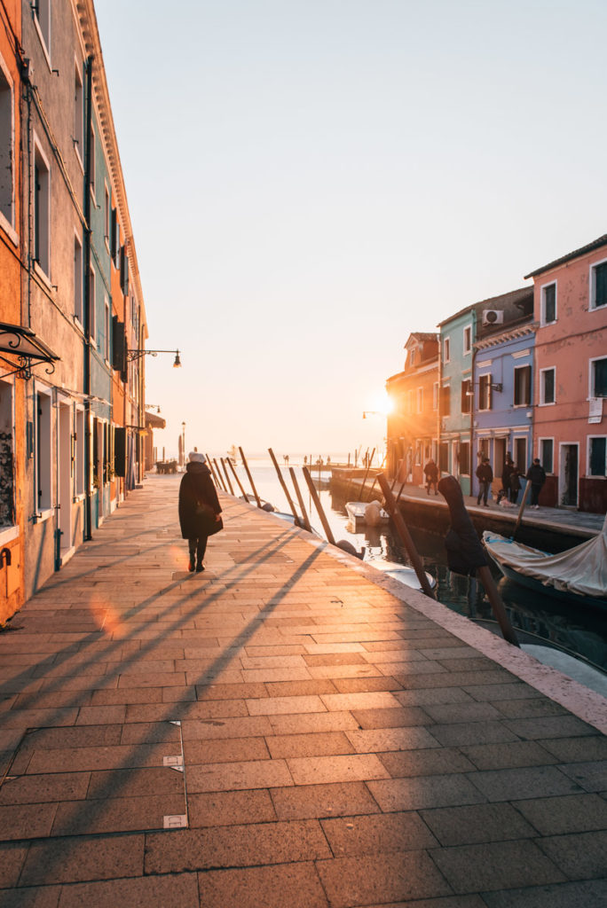 Venedig Burano Schiff