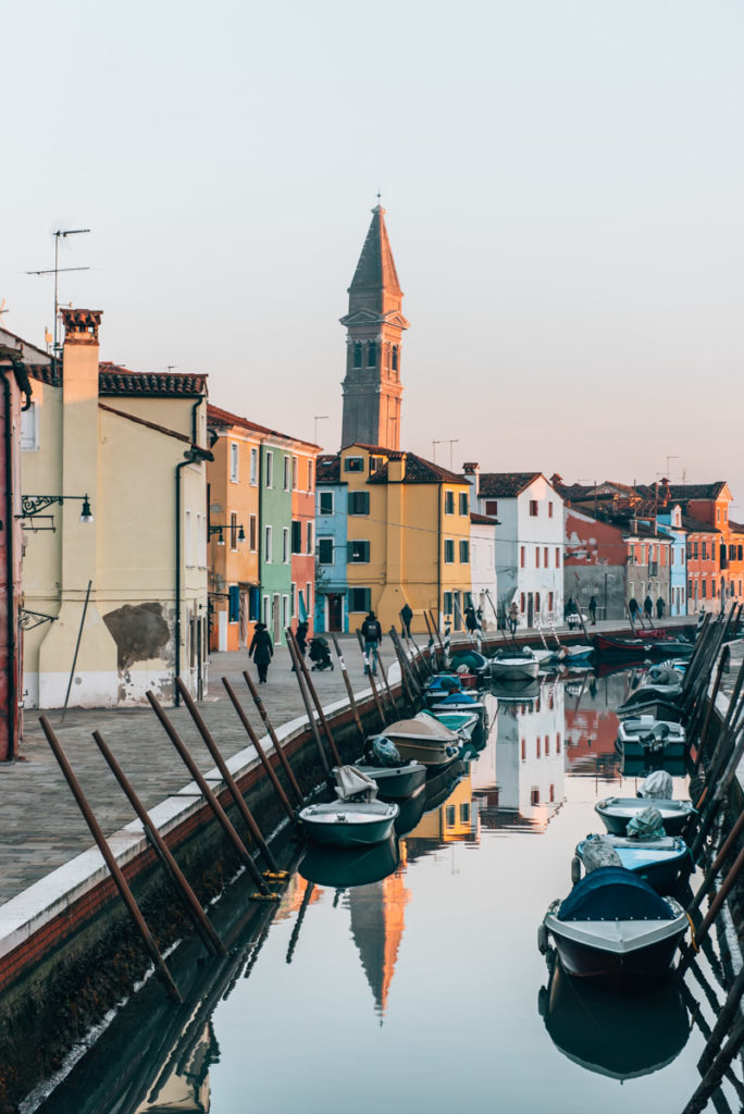 Burano schiefe Kirche