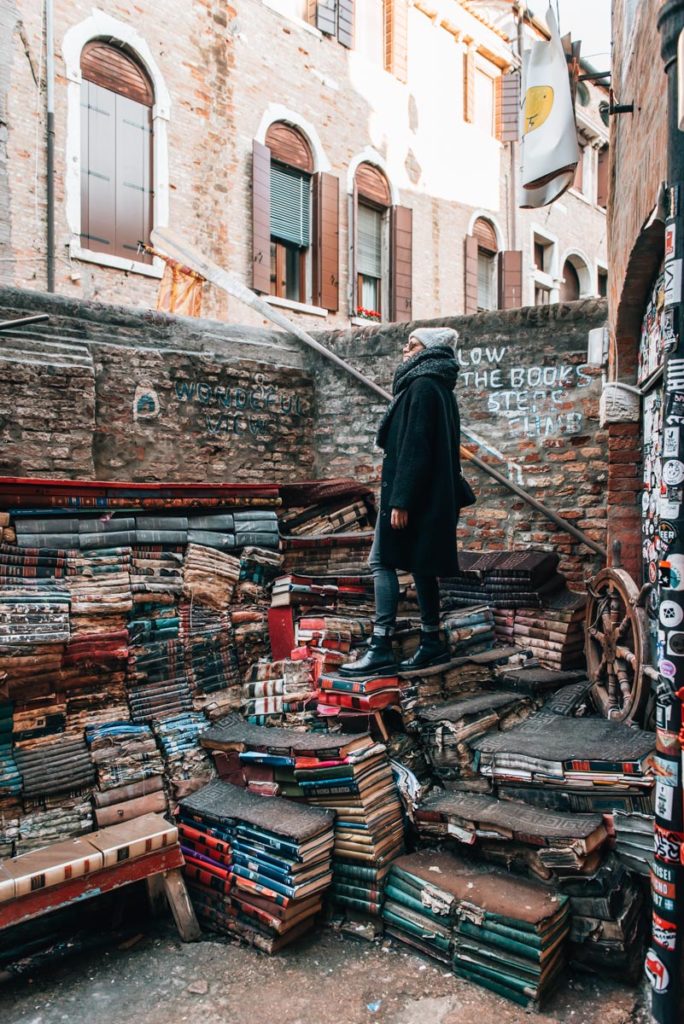 Libreria Acqua Alta Venedig