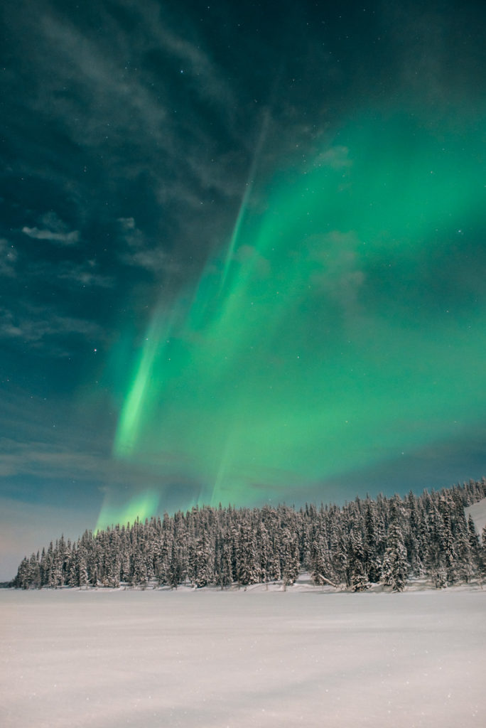 Nordlichter fotografieren Posio