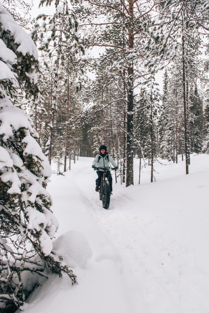 Salla Finnland Fatbike