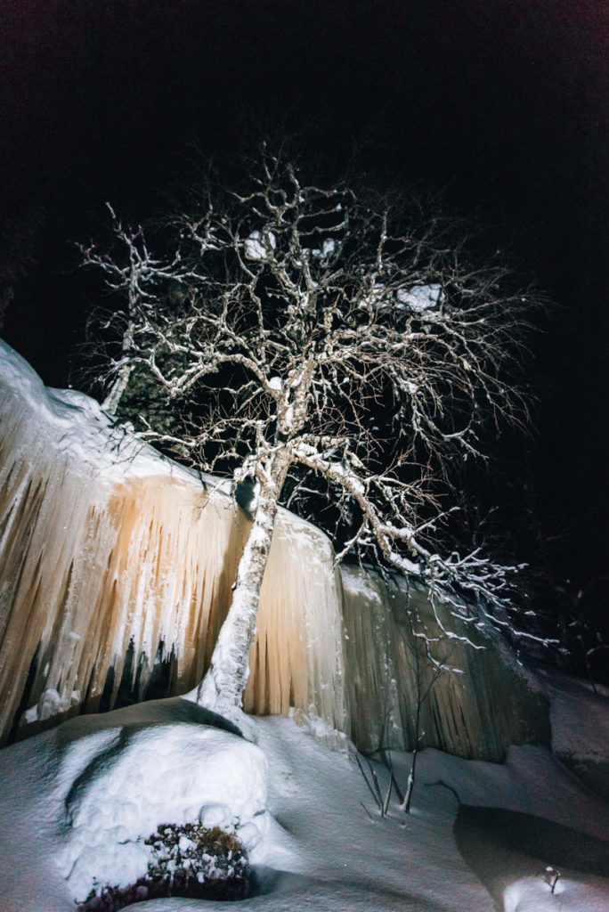 Salla Wilderness Park Schneeschuhwanderung