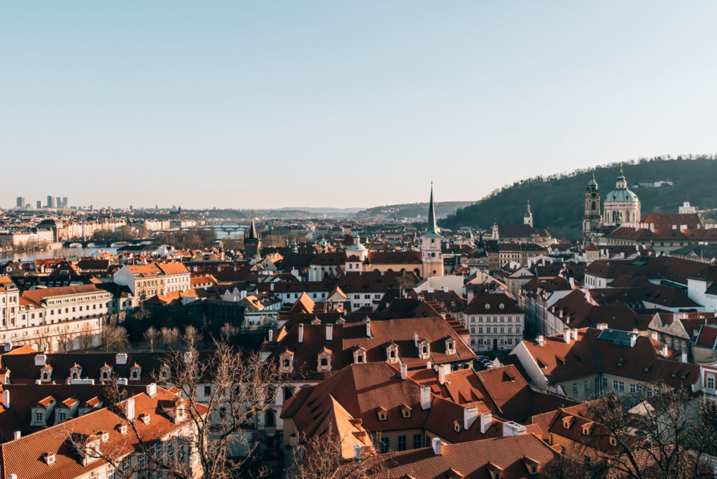 Prager Burg Aussicht