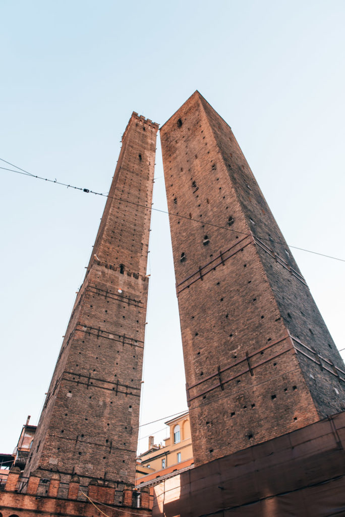 Bologna schiefe Türme