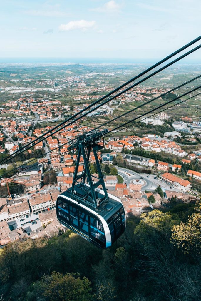 San Marino Seilbahn