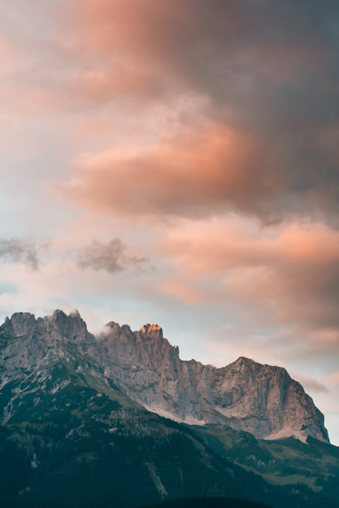Wilder Kaiser Sonnenuntergang