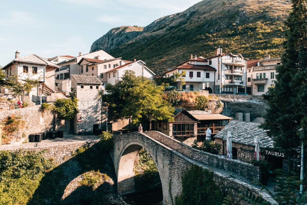 Mostar Krumme Brücke